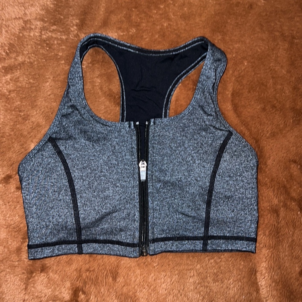 HI FINEST zip up sports bra